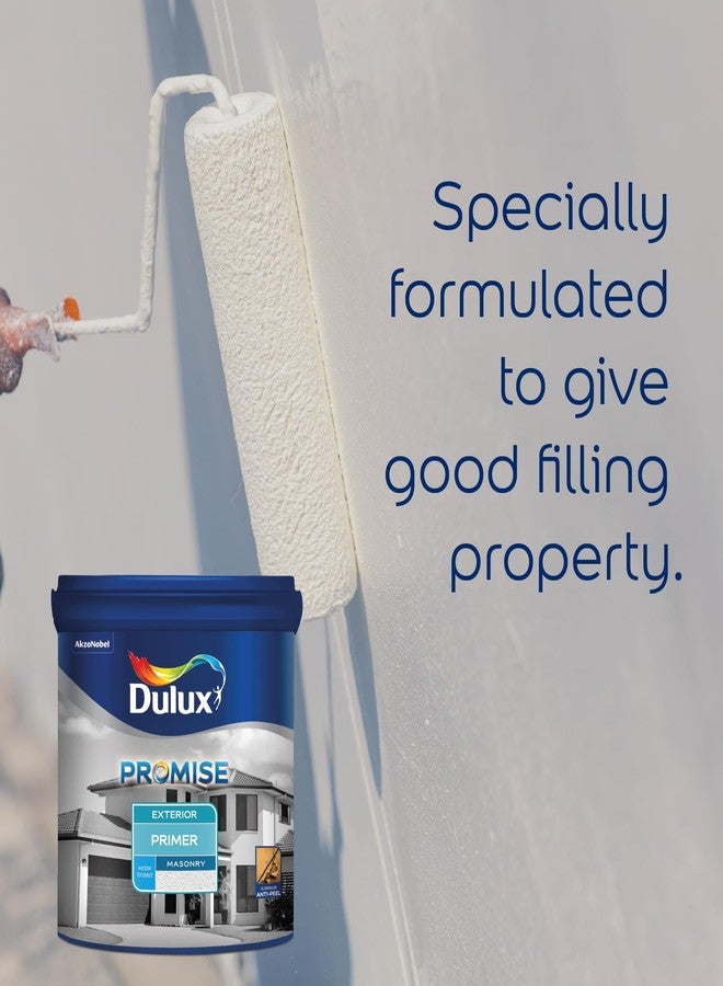 ديولكس طلاء أساس دولوكس بروميس للجدران الخارجية | طلاء أساس فاخر للجدران ذو أساس مائي، مقاوم للتشقق، وبياض فائق للجدران المشرقة (1 لتر) | ضمان 3 سنوات - Image 5